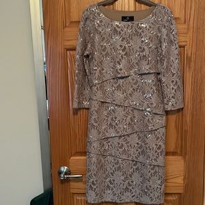 Sequined Ronnie Nicole party dress Size 8